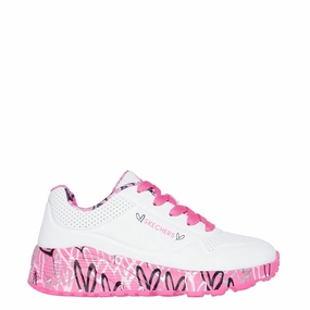 Skechers X Jgoldcrown: Uno Lite White
