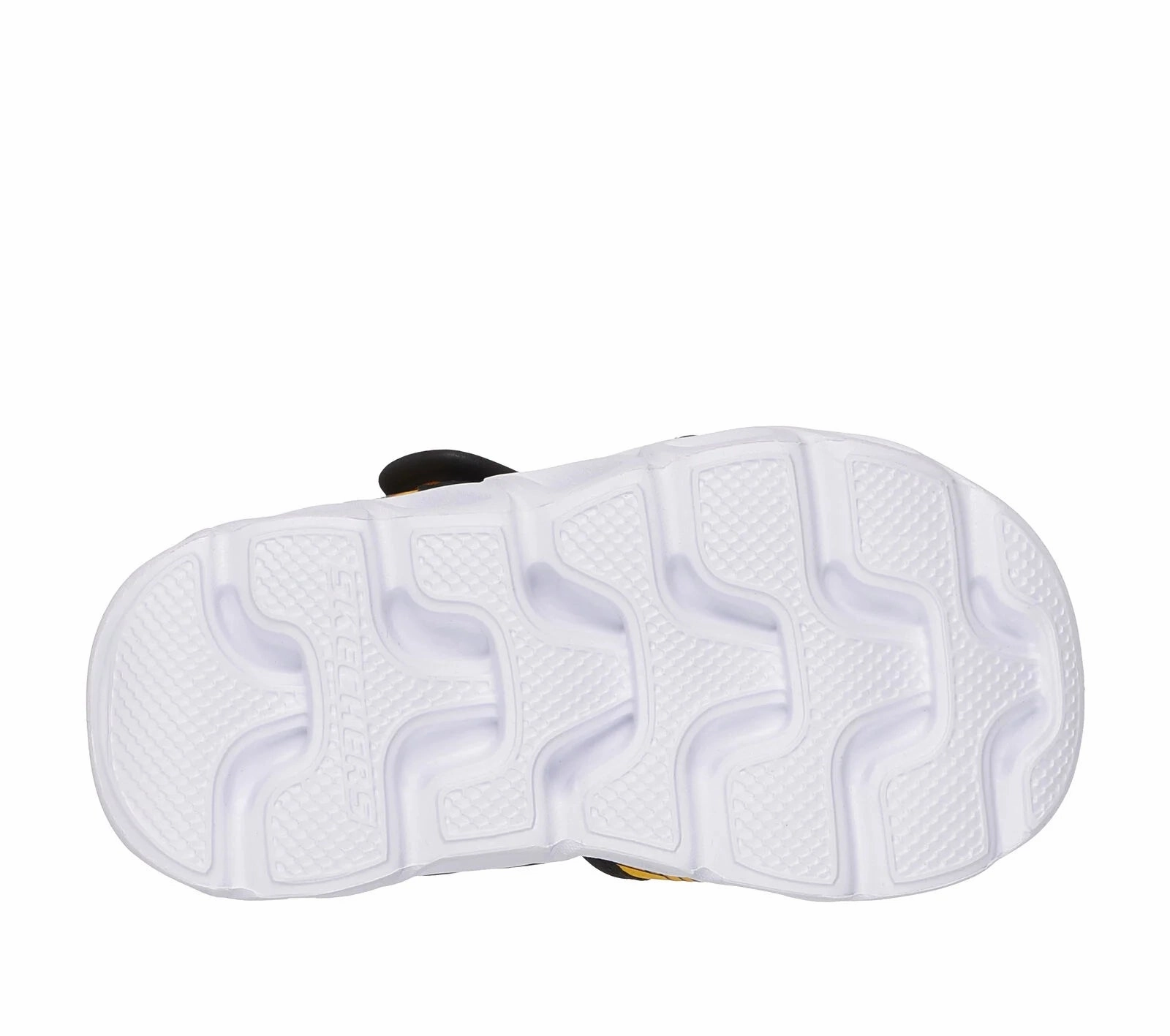 Skechers Yellow/Black S-Lights Hypno-Flash Hydro-Fun Toddler Sandal