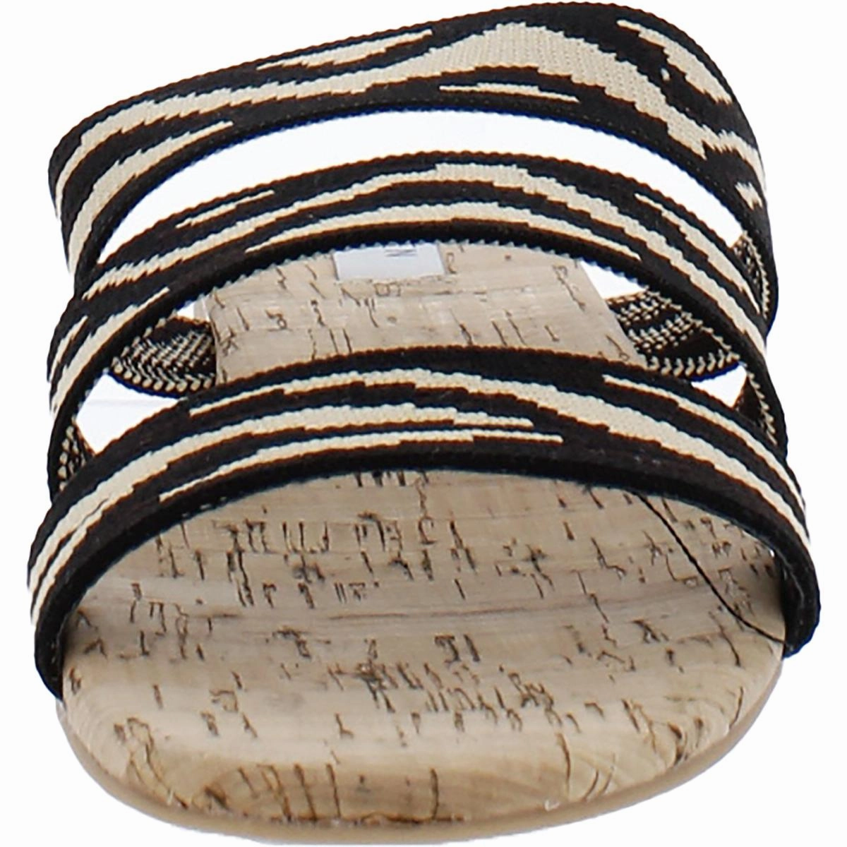 Skie Womens Tiger Print Slip On Slide Sandals