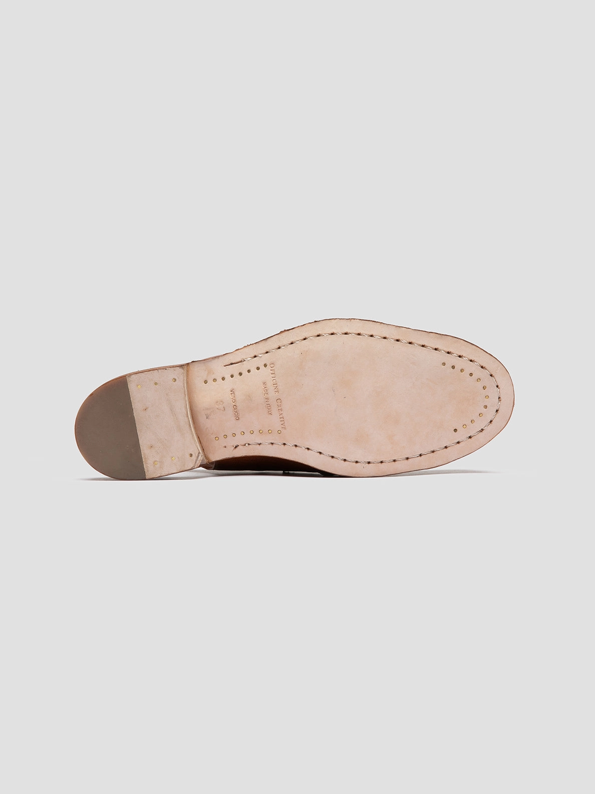 SOLITUDE 102 - Brown Leather Slingback