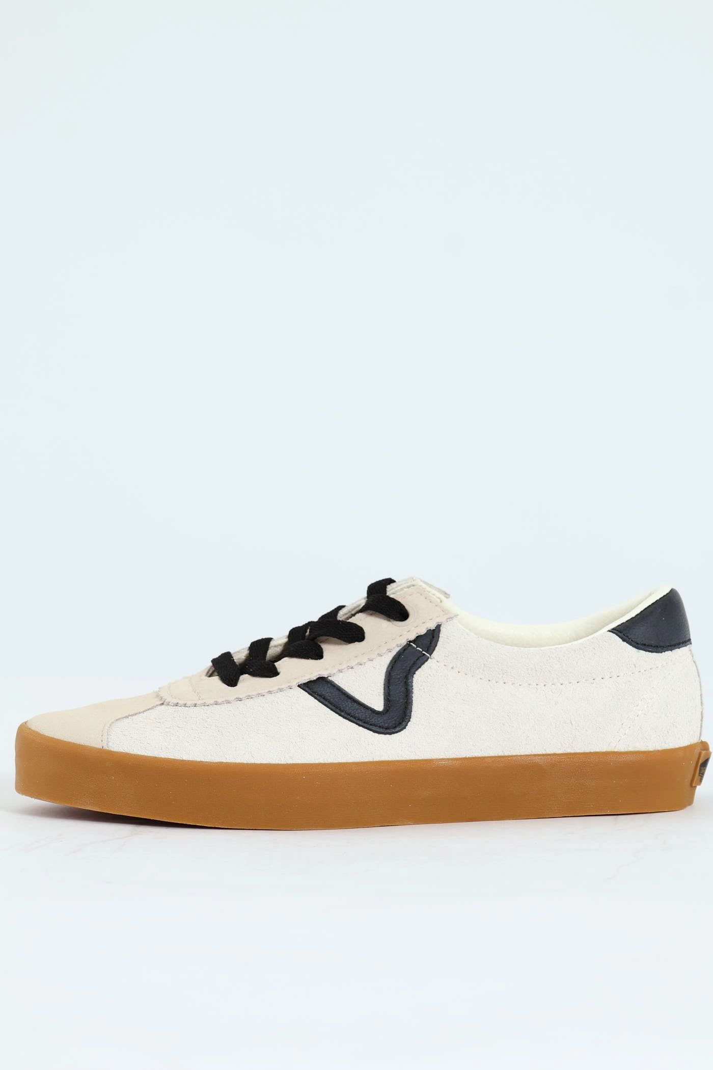 Sport Low Vulcanised Lace Up Sneaker - Off White