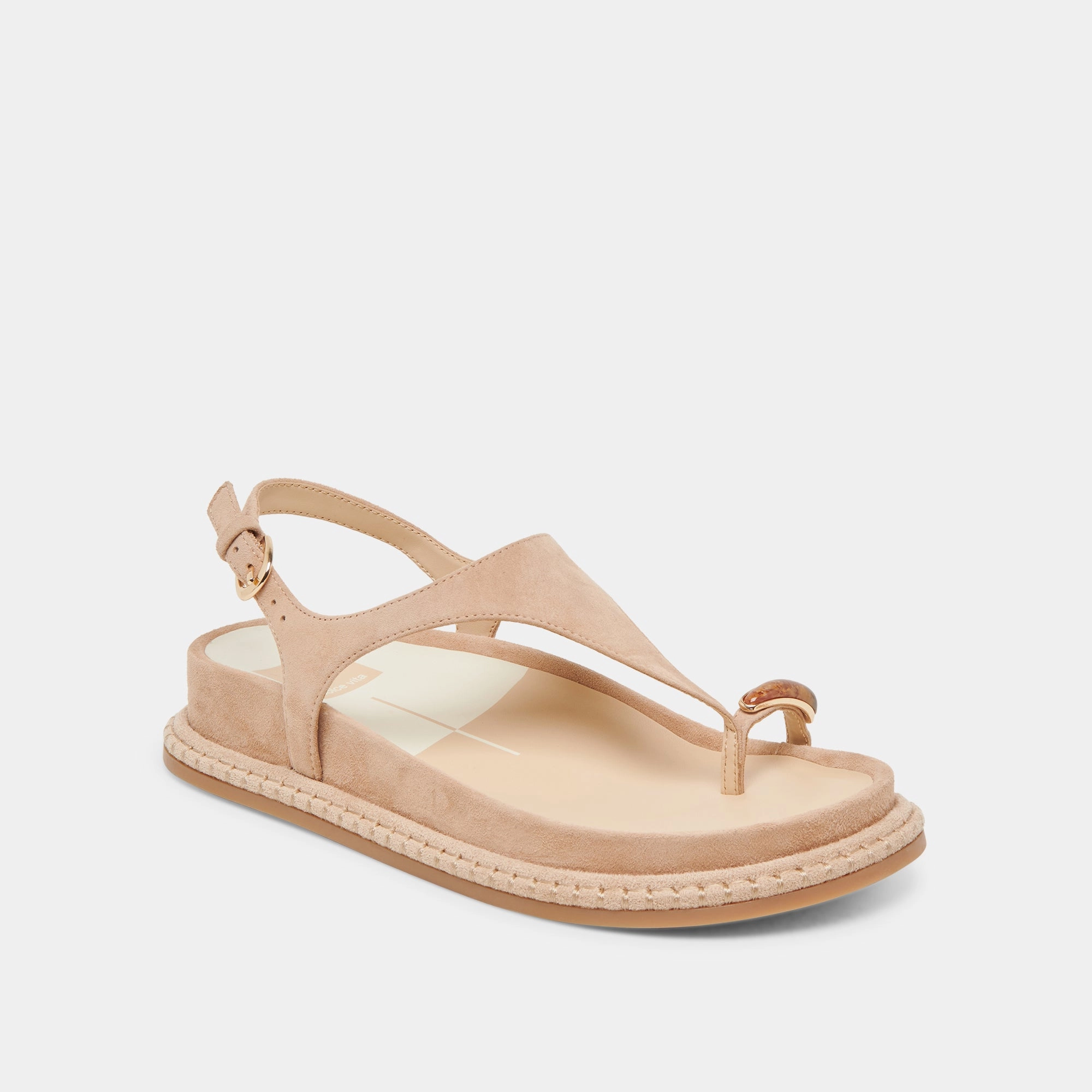 STEFAN GEMSTONE SANDALS BAMBOO SUEDE