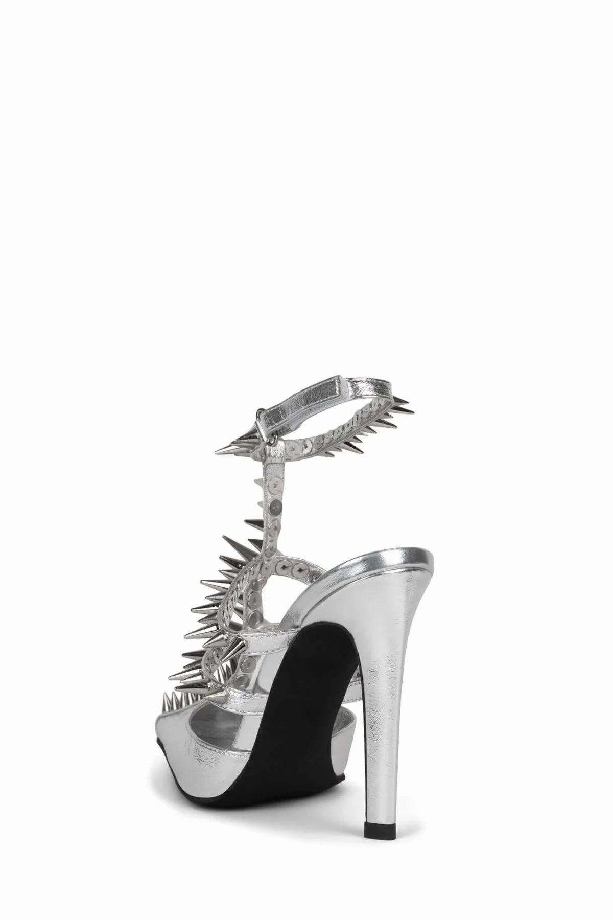 Step-On-It in Silver by Jeffrey Campbell