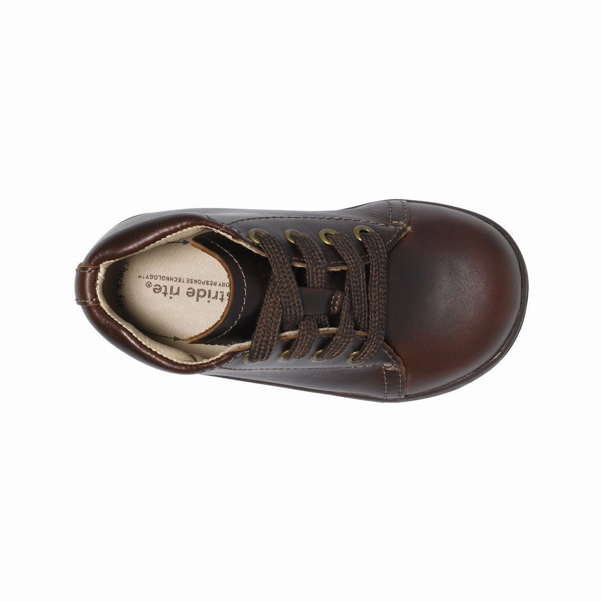 Stride Rite Brown Elliot Baby Walking Shoe