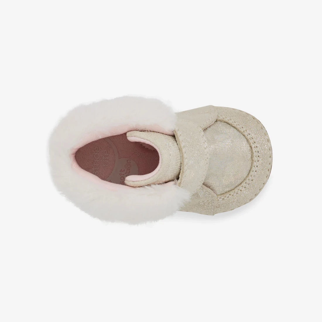 Stride Rite Champagne Mateo Soft Motion Baby Boot