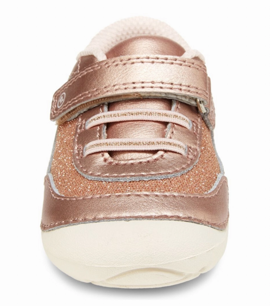 Stride Rite Rose Gold Jazzy Soft Motion Baby Sneaker