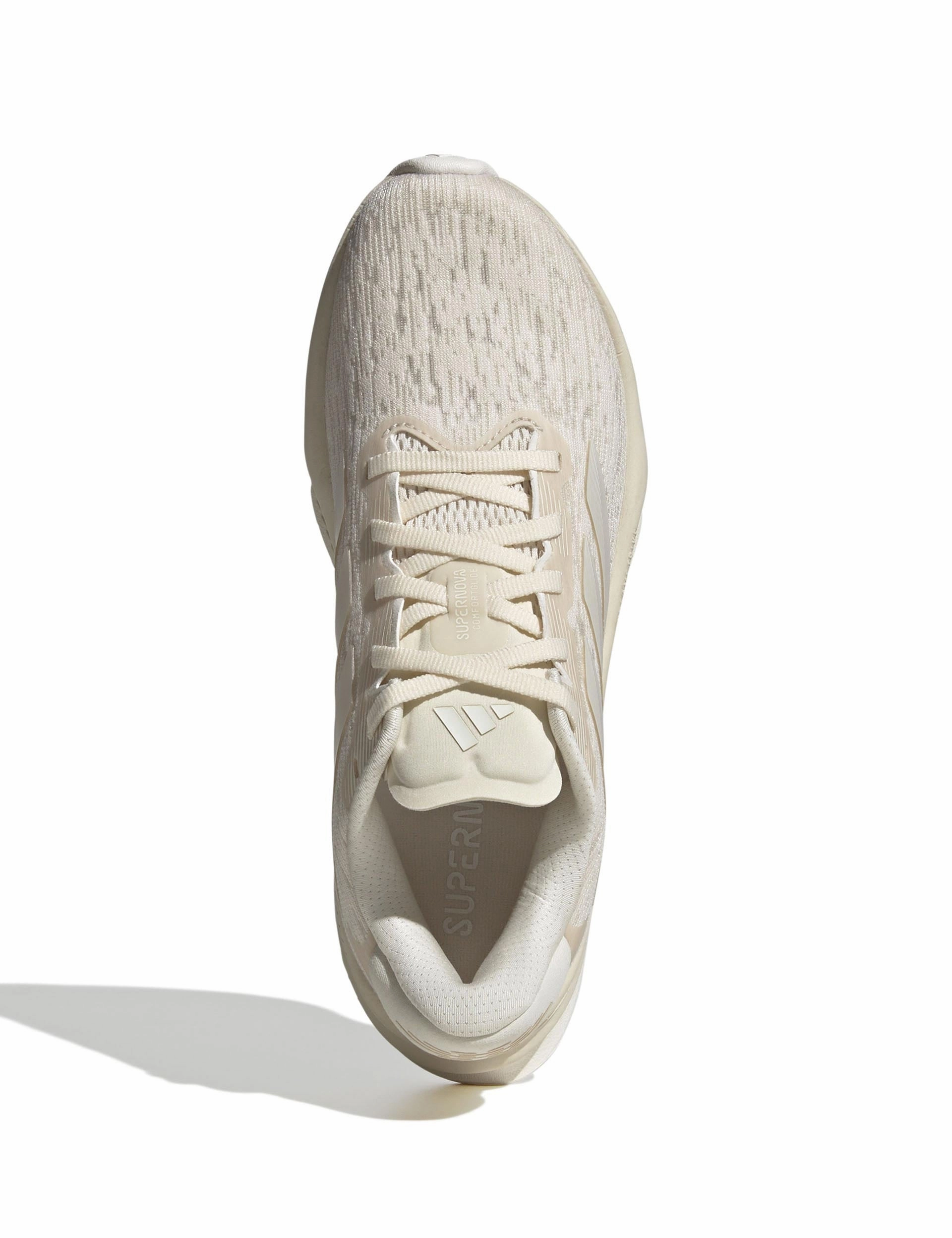 Supernova Comfortglide Running Shoes - Wonder White/Zero Metallic/Chalk White