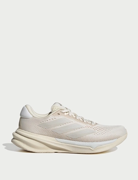 Supernova Stride 2.0 Running Shoes - Wonder White/Cyber Metallic/Warm Sandstone