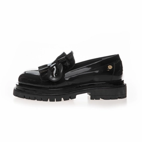 THE FAME SHOE - Black patent