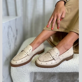 THE PEARL SHOE BEIGE - GREY MORN (BEIGE)