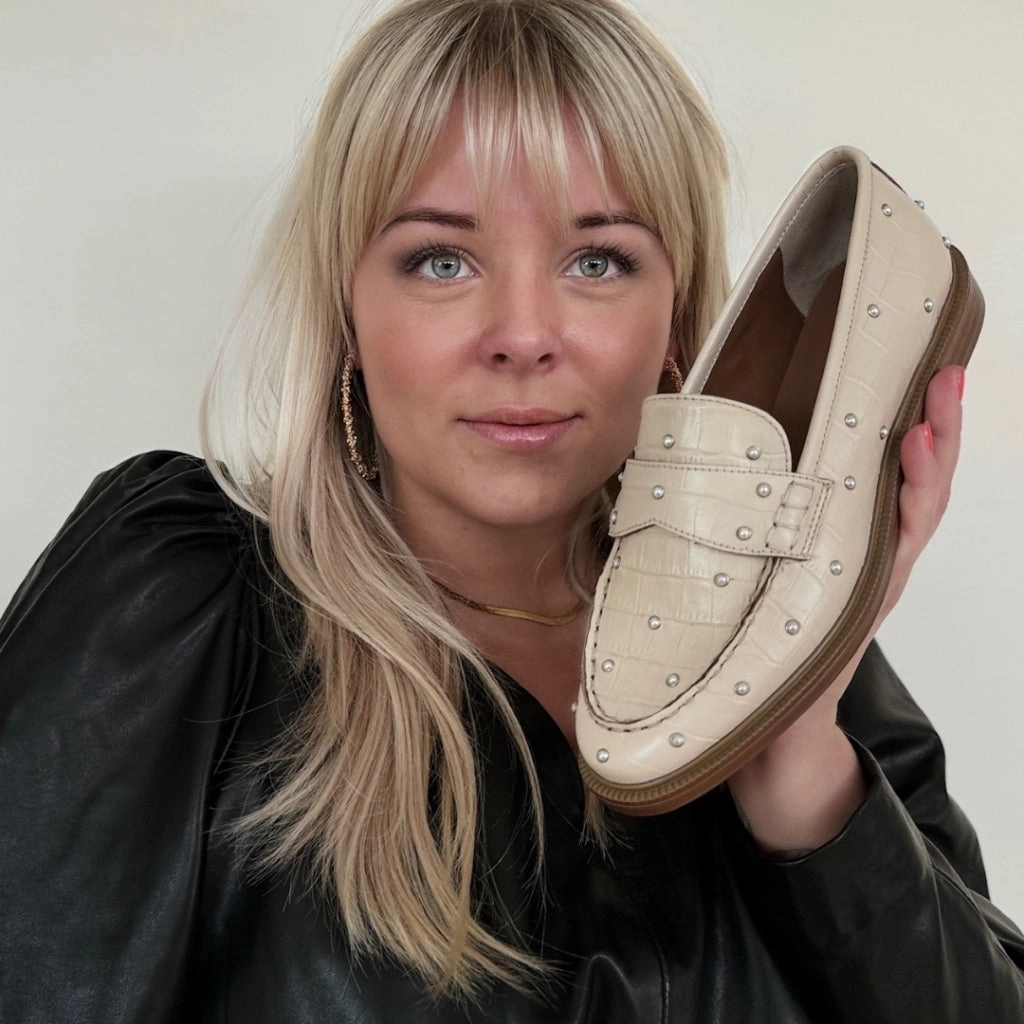 THE PEARL SHOE BEIGE - GREY MORN (BEIGE)