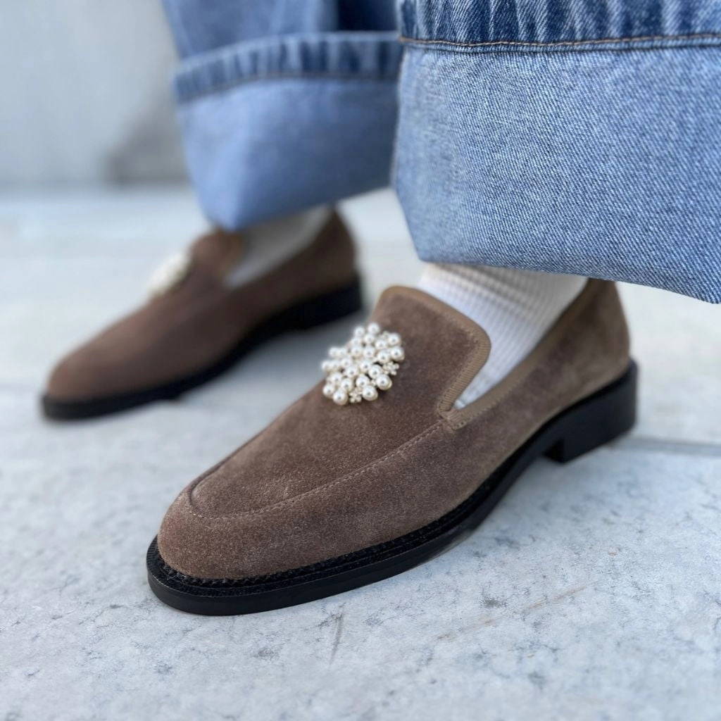 THE SHINE LOAFER SUEDE - TABACCO (DODO)