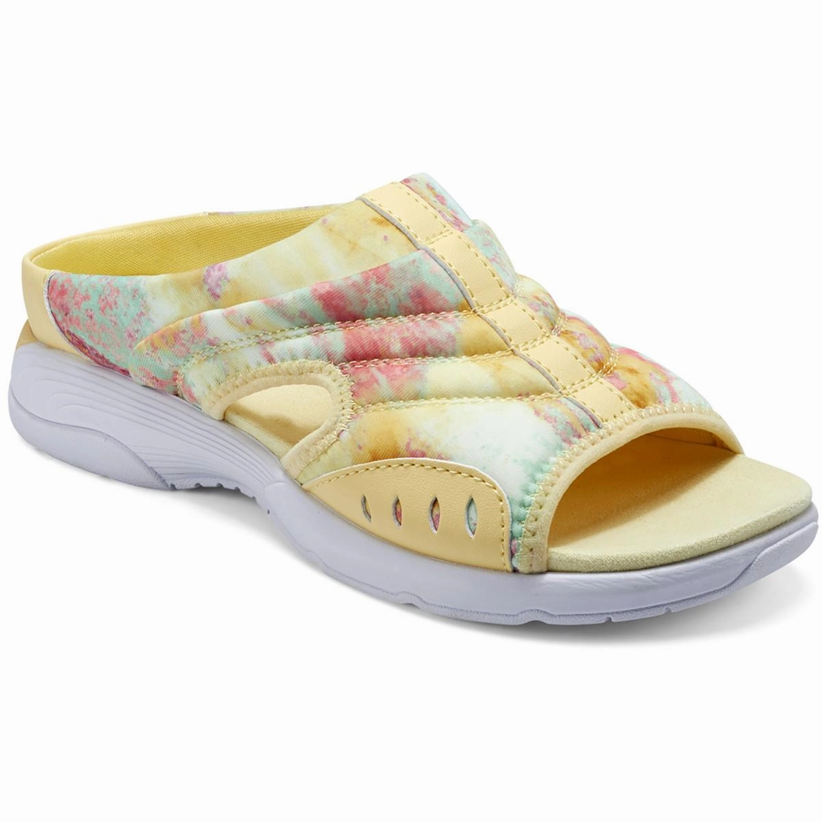 Traciee 2 Womens Comfort Insole Textured Slide Sandals