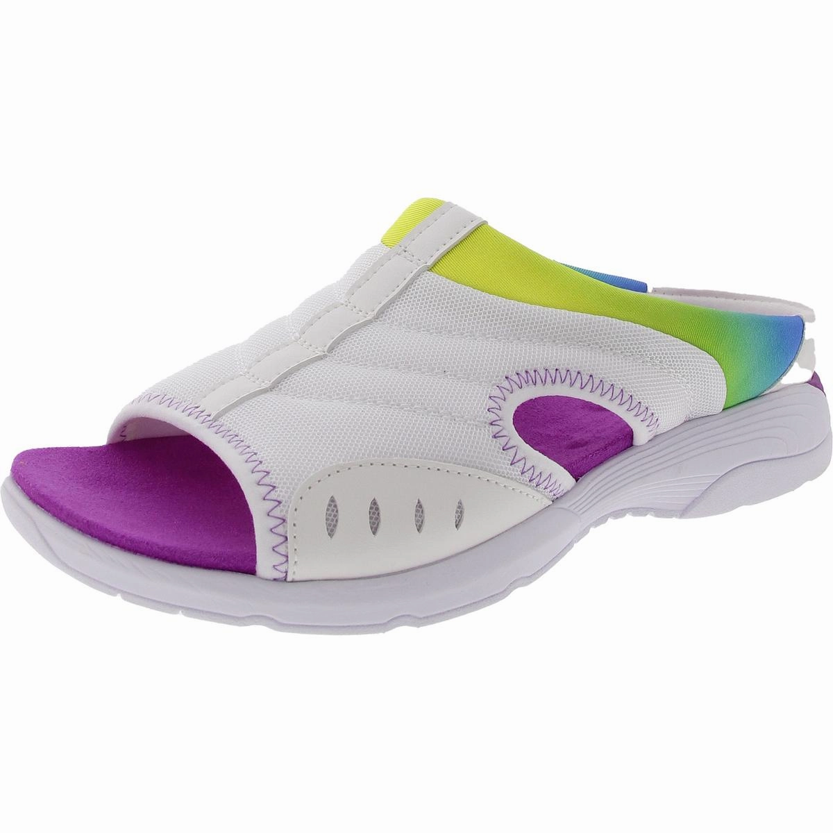 Traciee 2 Womens Comfort Insole Textured Slide Sandals
