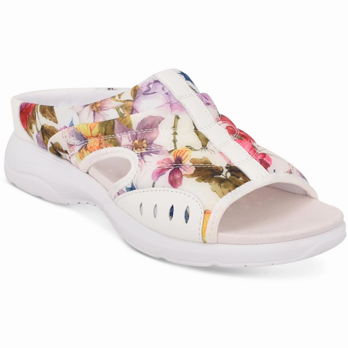 Traciee 2 Womens Comfort Insole Textured Slide Sandals