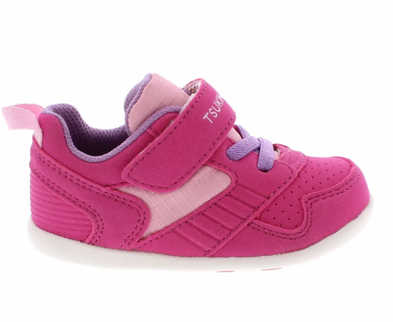 Tsukihoshi Racer Fuchsia/Pink Baby Shoe