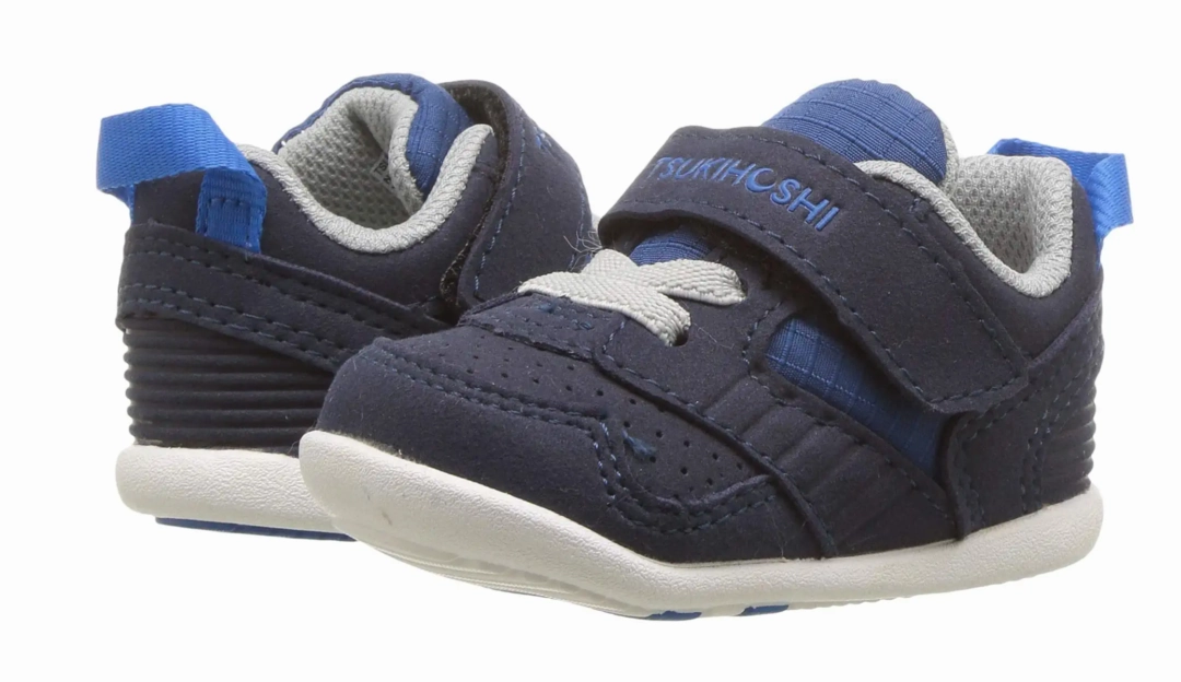 Tsukihoshi Racer Navy/Blue Baby Shoe