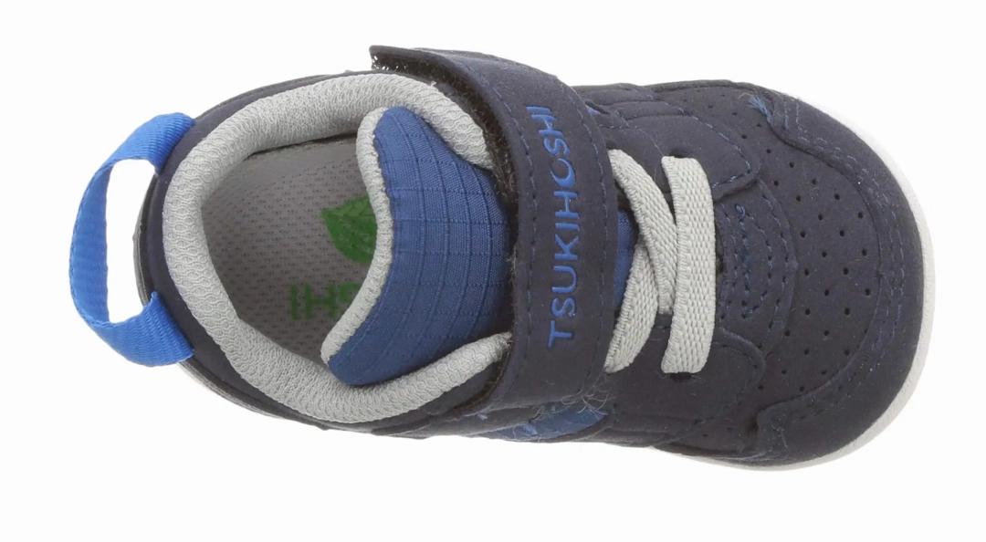 Tsukihoshi Racer Navy/Blue Baby Shoe
