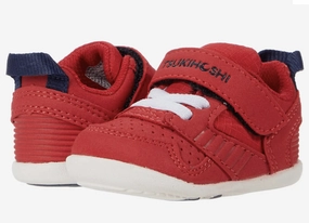 Tsukihoshi Racer Red/Navy Baby Shoe