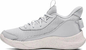 Under Armour - Unisex Curry 3Z7 Basketball Shoes, Color Halo Gray (102), Size: 12 M US Mens / 13.5 M US Womens