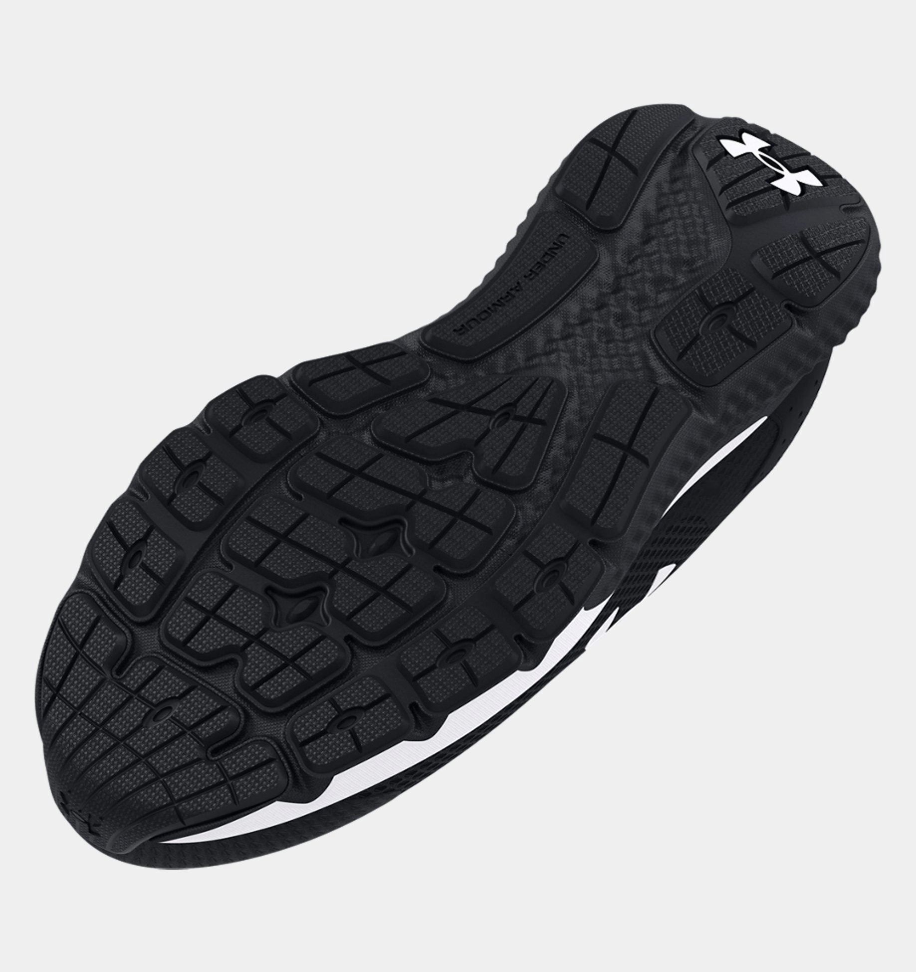 Under Armour Black/White Charged Rogue 3 Youth Sneaker