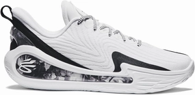 Under Armour Unisex Curry 12 Shooting Star Basketball Shoes - Dual-Density UA Flow Cushioning 12/13.5 Black White
