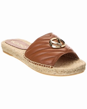 Valentino by Mario Valentino Clavel Leather Sandal