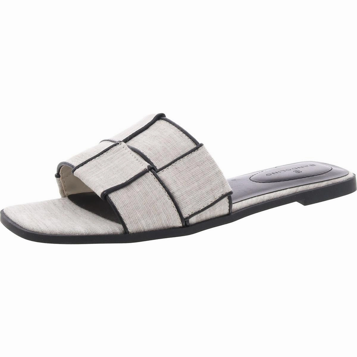 Vanelli 7 Womens Padded Insole Woven Slide Sandals