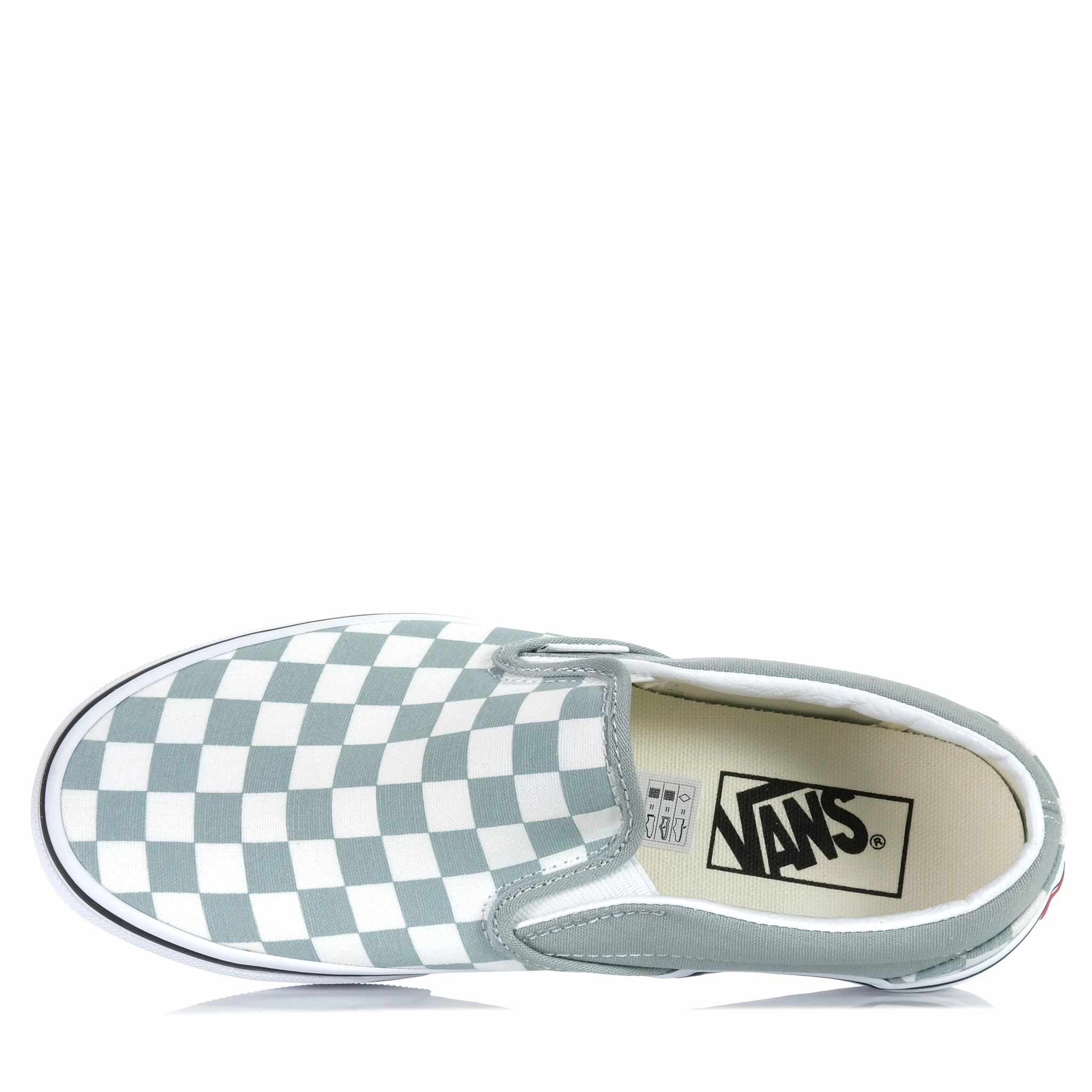 Vans Classic Slip-On Checkerboard Pure Grey