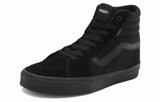 VANS MEN'S FILMORE HI BLACK SHOES