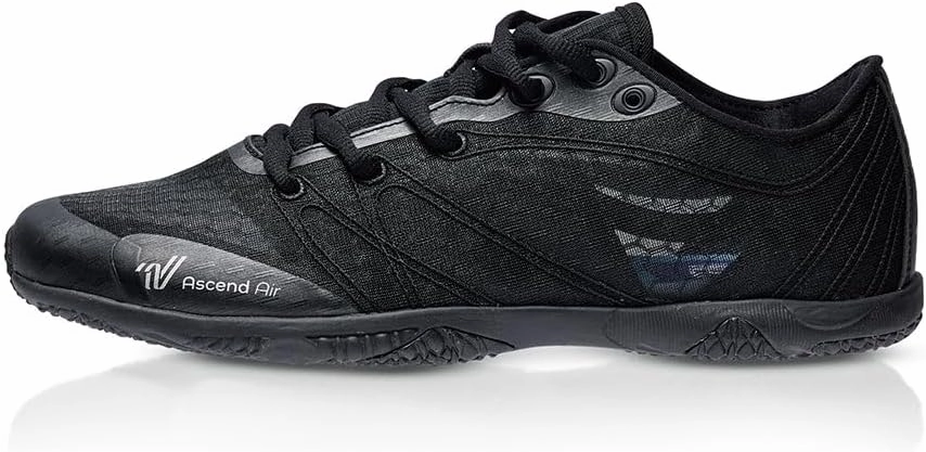 Varsity Ascend Air Black and White Cheer Shoes Girls - Competition Cheerleading Gear