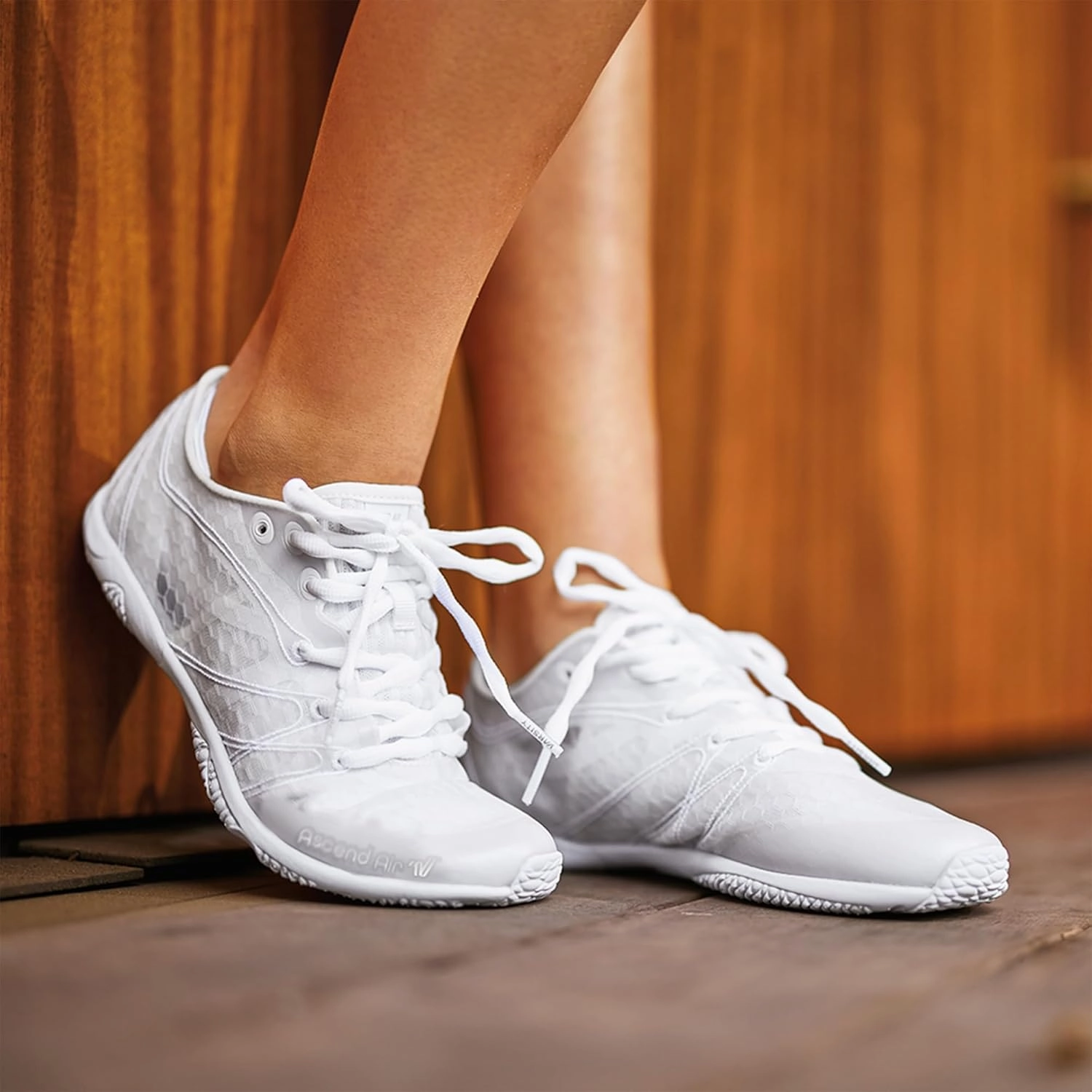 Varsity Ascend Air Black and White Cheer Shoes Women - Competition Cheerleading Gear