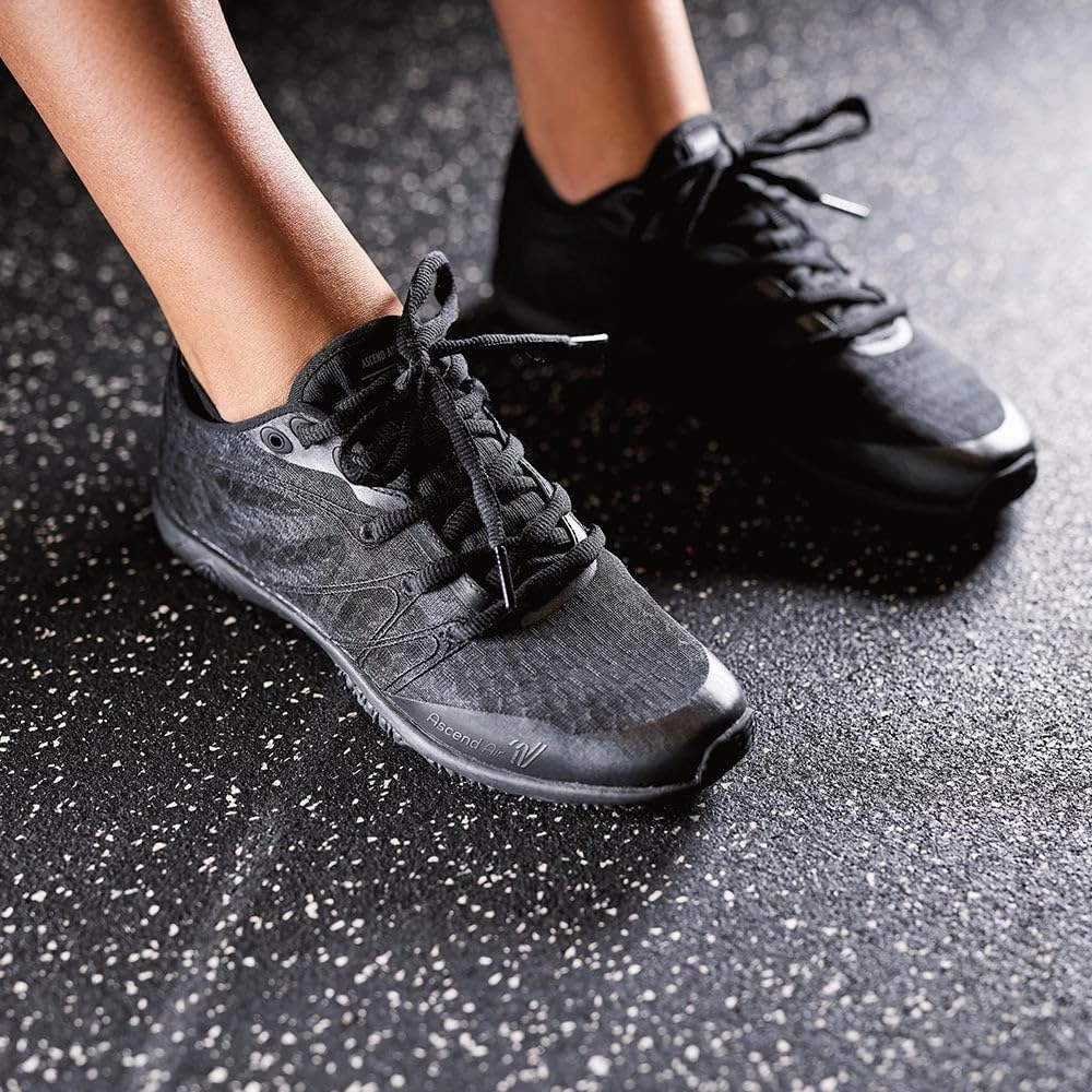 Varsity Ascend Air Black and White Cheer Shoes Women - Competition Cheerleading Gear