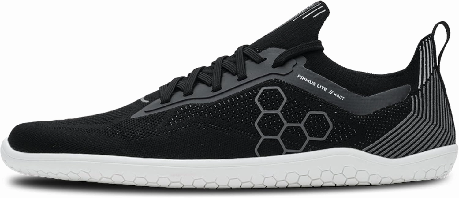 Vivobarefoot Primus Lite Knit Womens | Barefoot Trainers | Ultra-Lightweight Shoe | Build Strength, Balance & Mobility | Wide Fit Grounding Shoes | Flexible