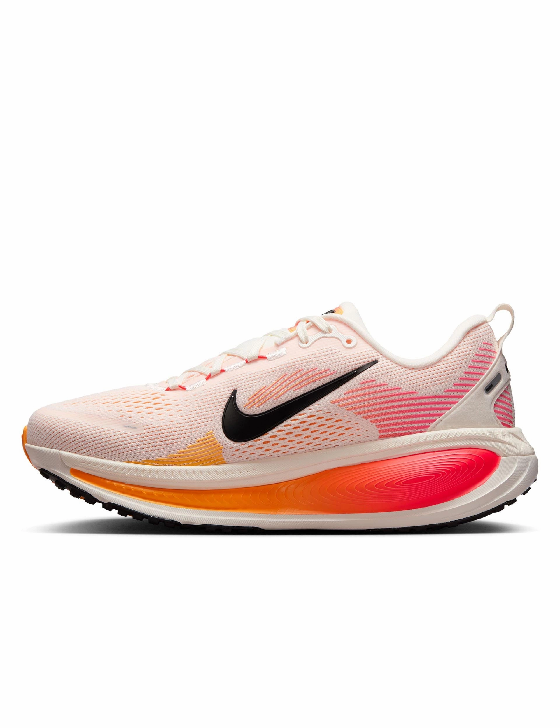 Vomero 18 Running Shoes - Sail/Bright Crimson/Laser Orange/Black