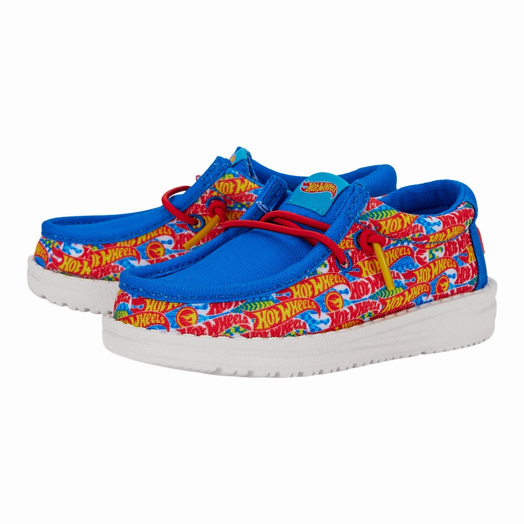 Wally Hot Wheels Toddler - Blue/Multi