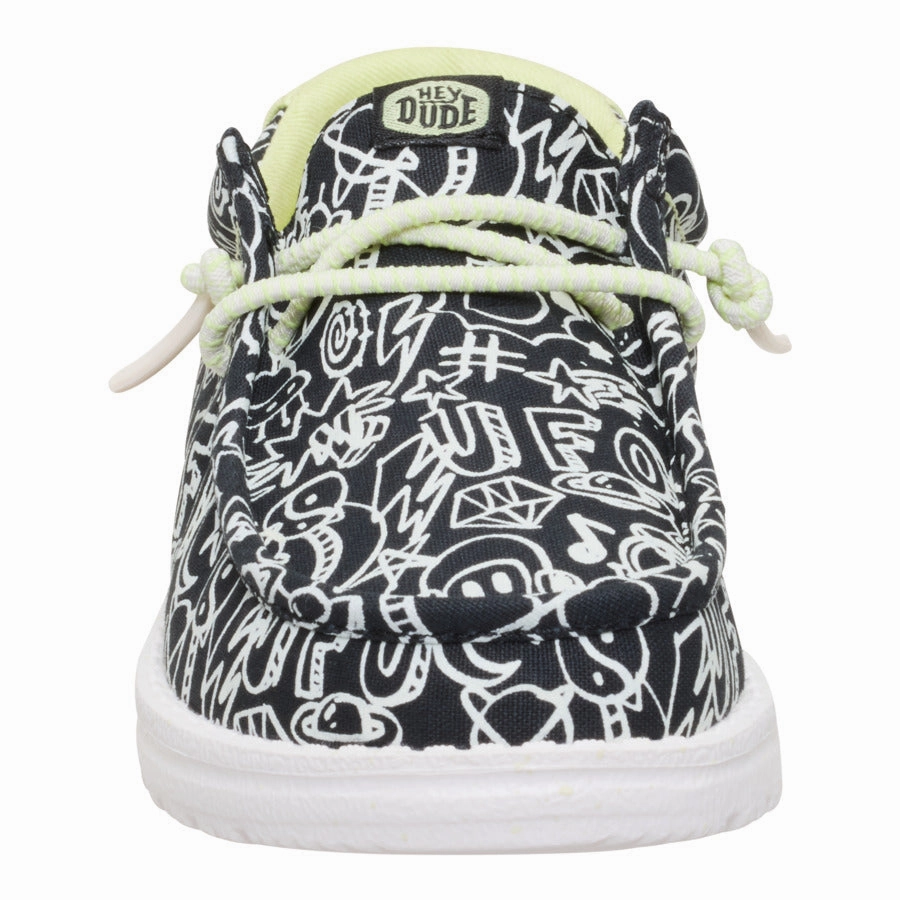 Wally Youth Space Glow - Black/White