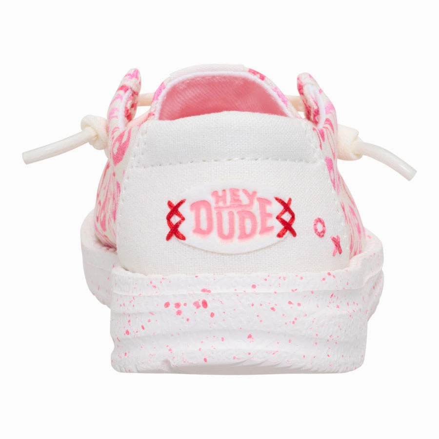 Wendy Toddler Galentines Day - Pink/White