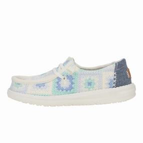 Wendy Youth Cottage Crochet - Bay Blue/Multi