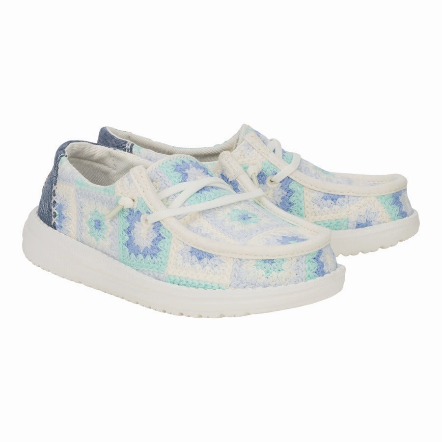 Wendy Youth Cottage Crochet - Bay Blue/Multi