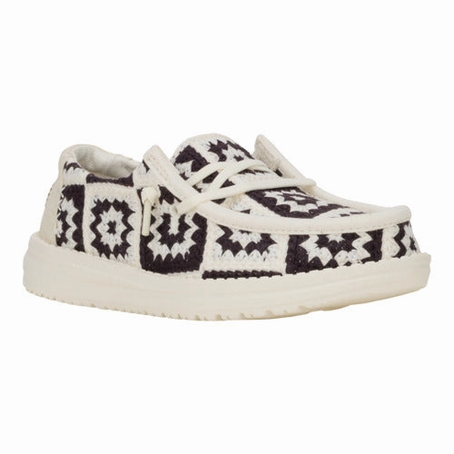Wendy Youth Cottage Crochet - Black/Multi