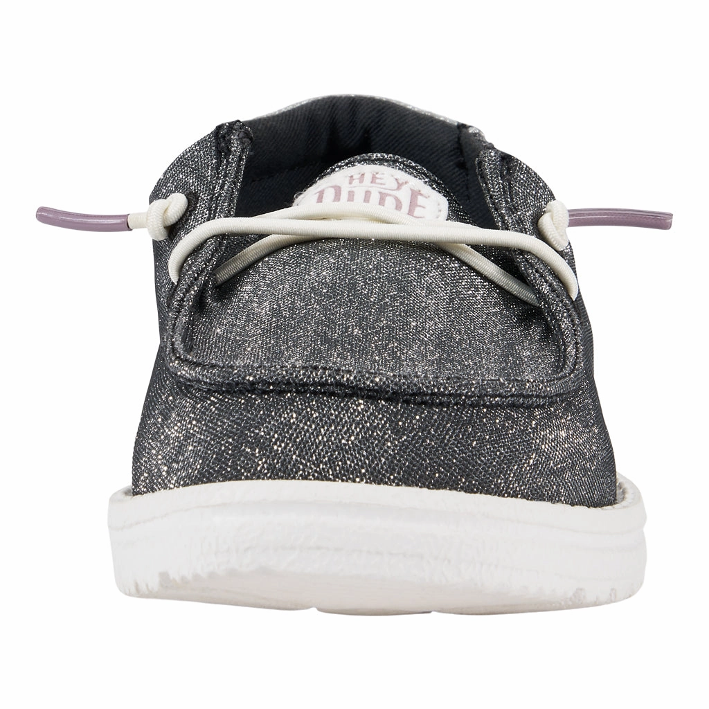 Wendy Youth Metallic Sparkle - Charcoal