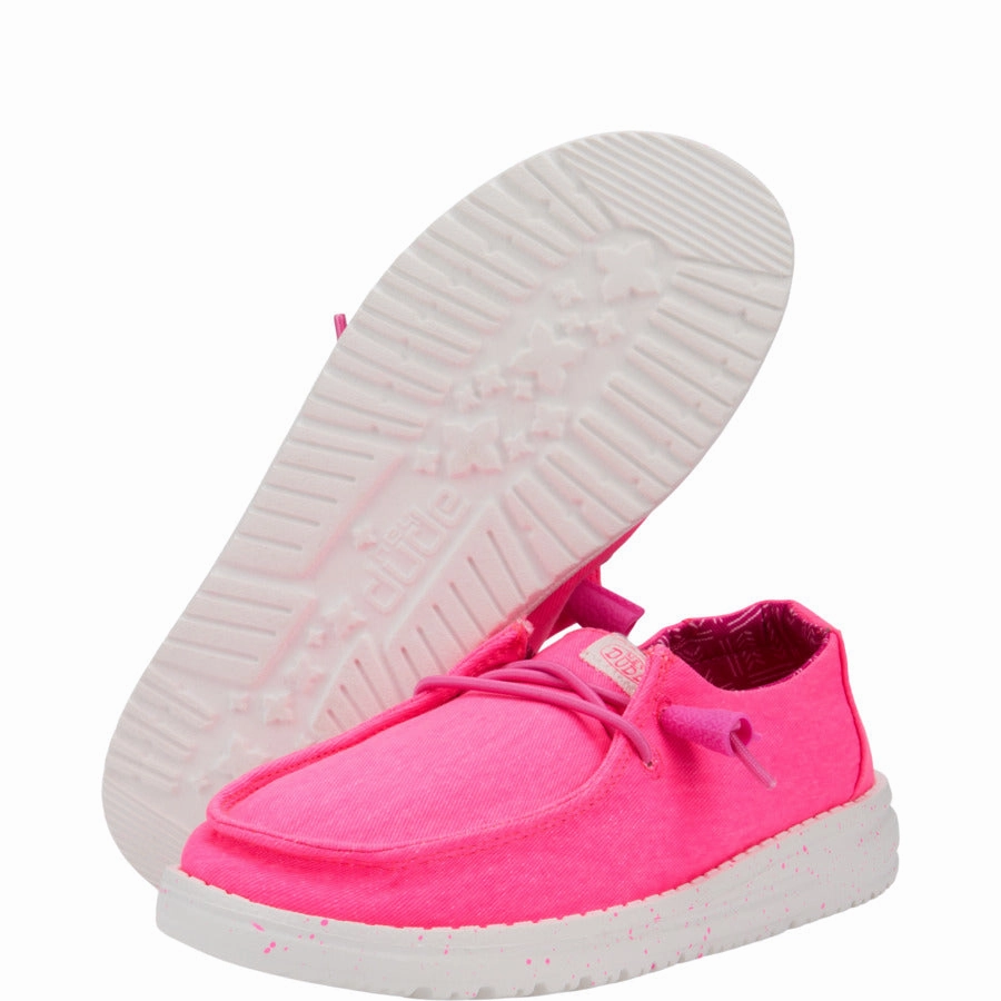 Wendy Youth Stretch Canvas - Neon Pink