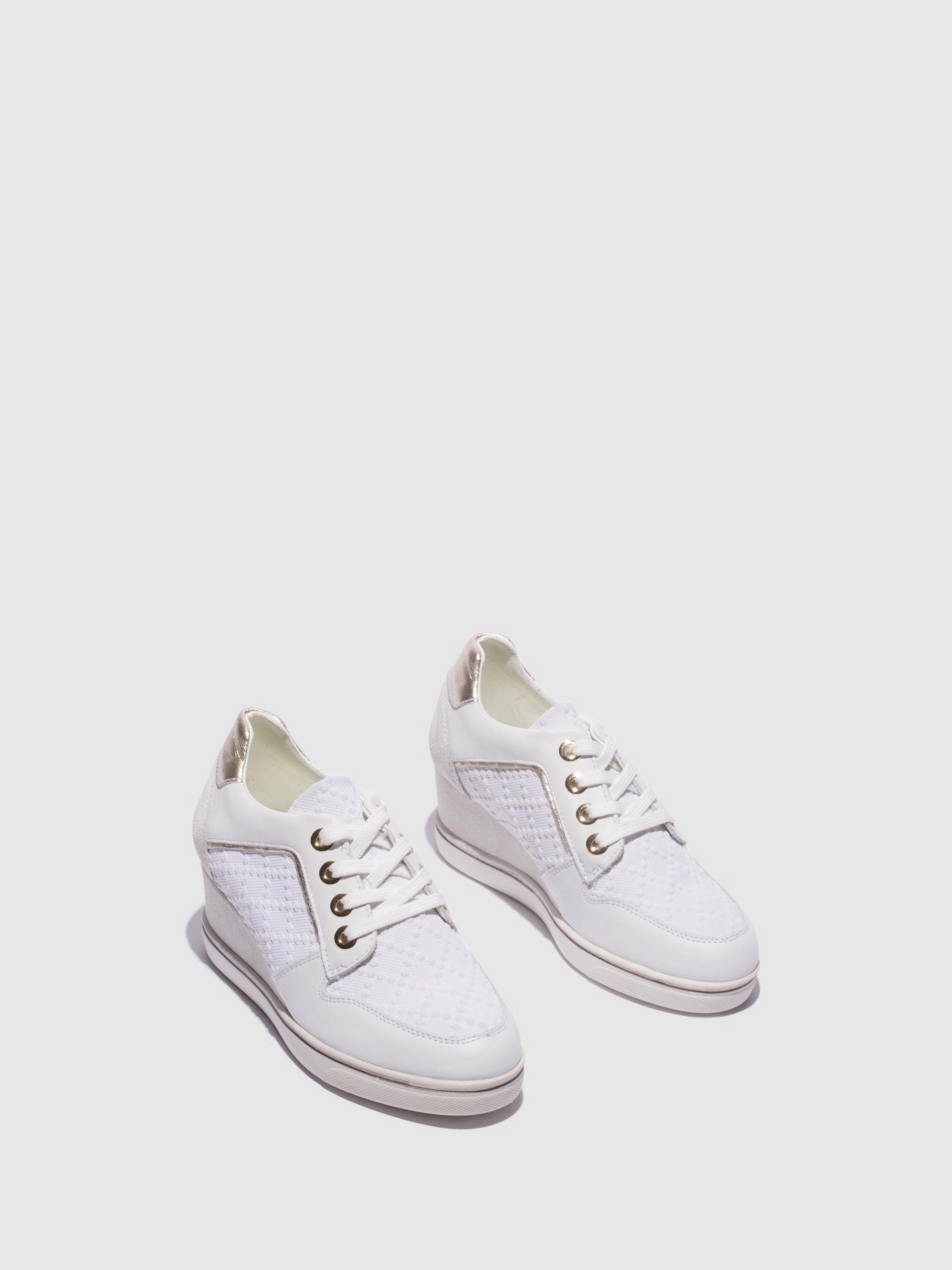 White Wedge Shoes