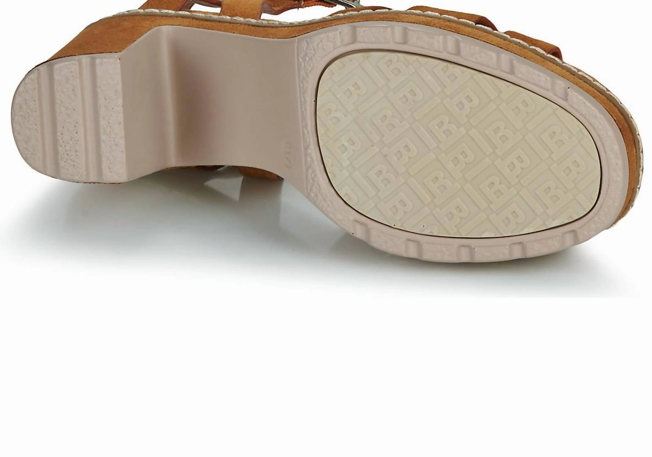 Women's Ankle Strap Heeled Sandals In Camel