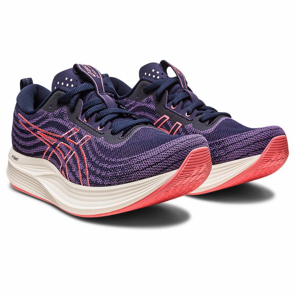 Women's Asics EvoRide Speed Midnight/Papaya