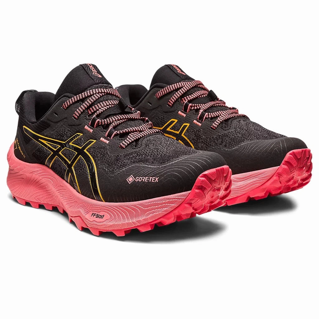 Women's Asics Gel-Trabuco 11 GTX Black/Sandstorm