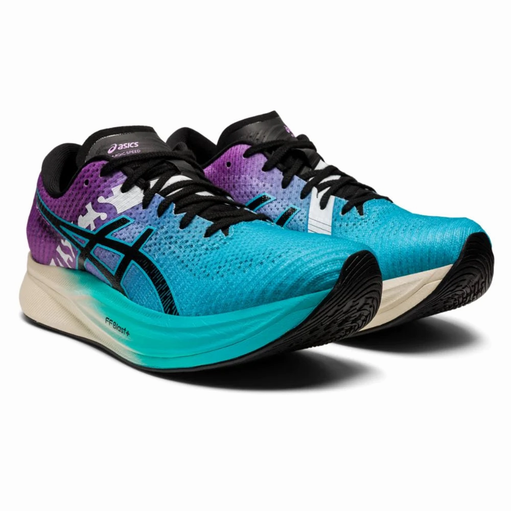 Women's Asics Magic Speed2 Ekiden- Aquarium/Black