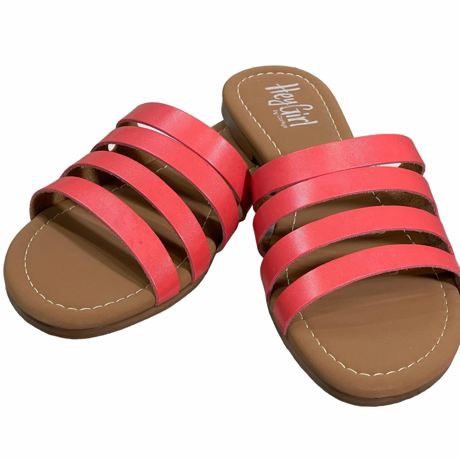Women's Bikini Sandals In Coral