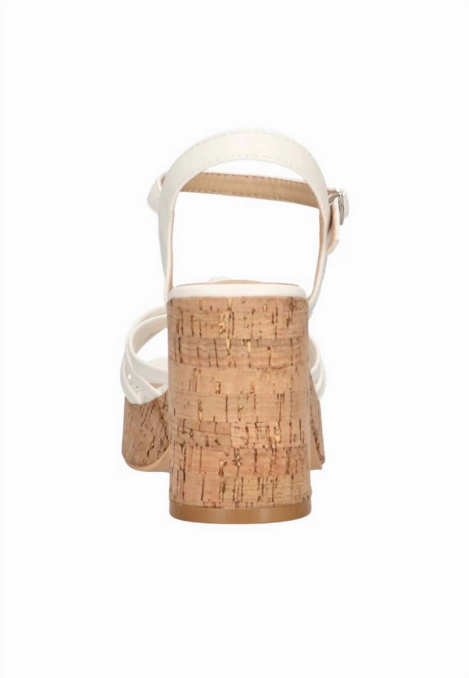 Women's Cork In It Platform Sandals In Beige